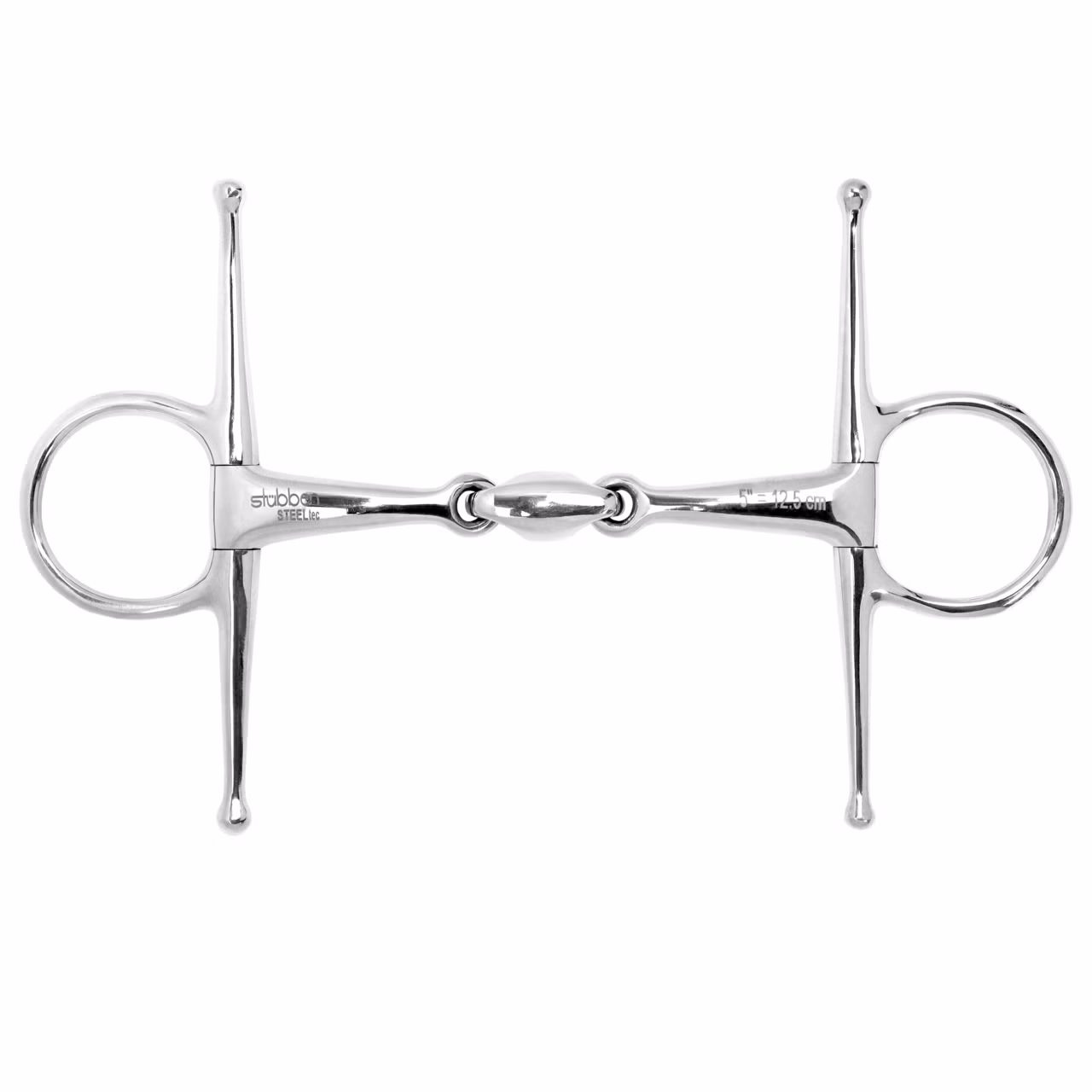 Bitt Stübben Full Cheek Snaffle Tredelt