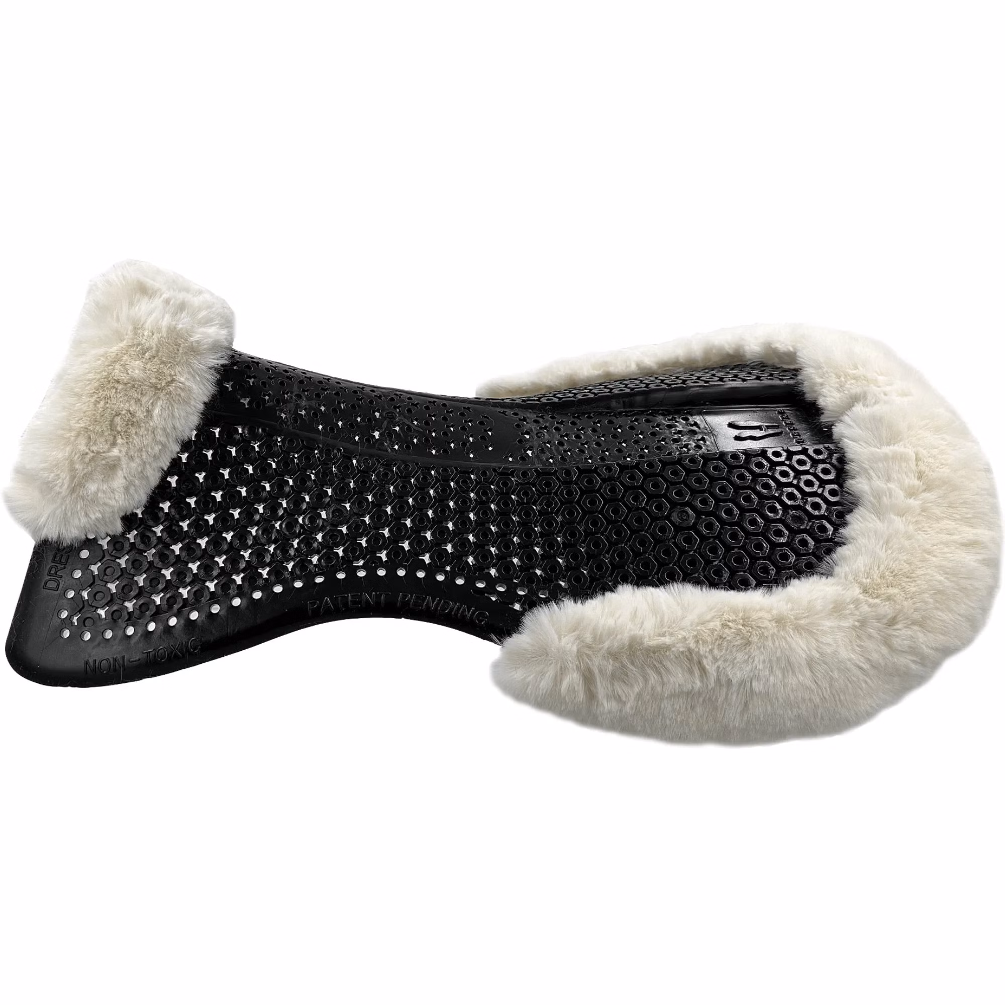 Gel Pad Horsena Regular Dress. real skinn Blk/Nat