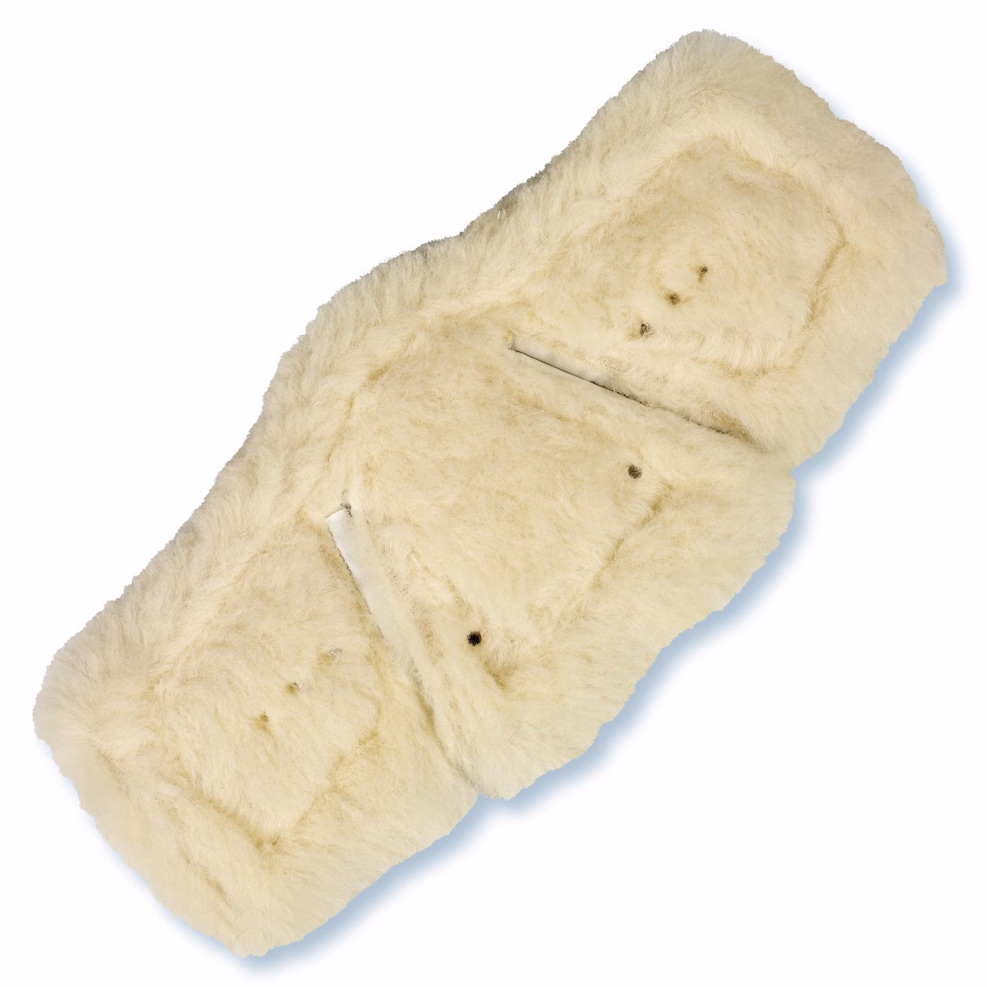Pad Equi-soft for gjord Saueskinn 55 - 75cm. Hvit