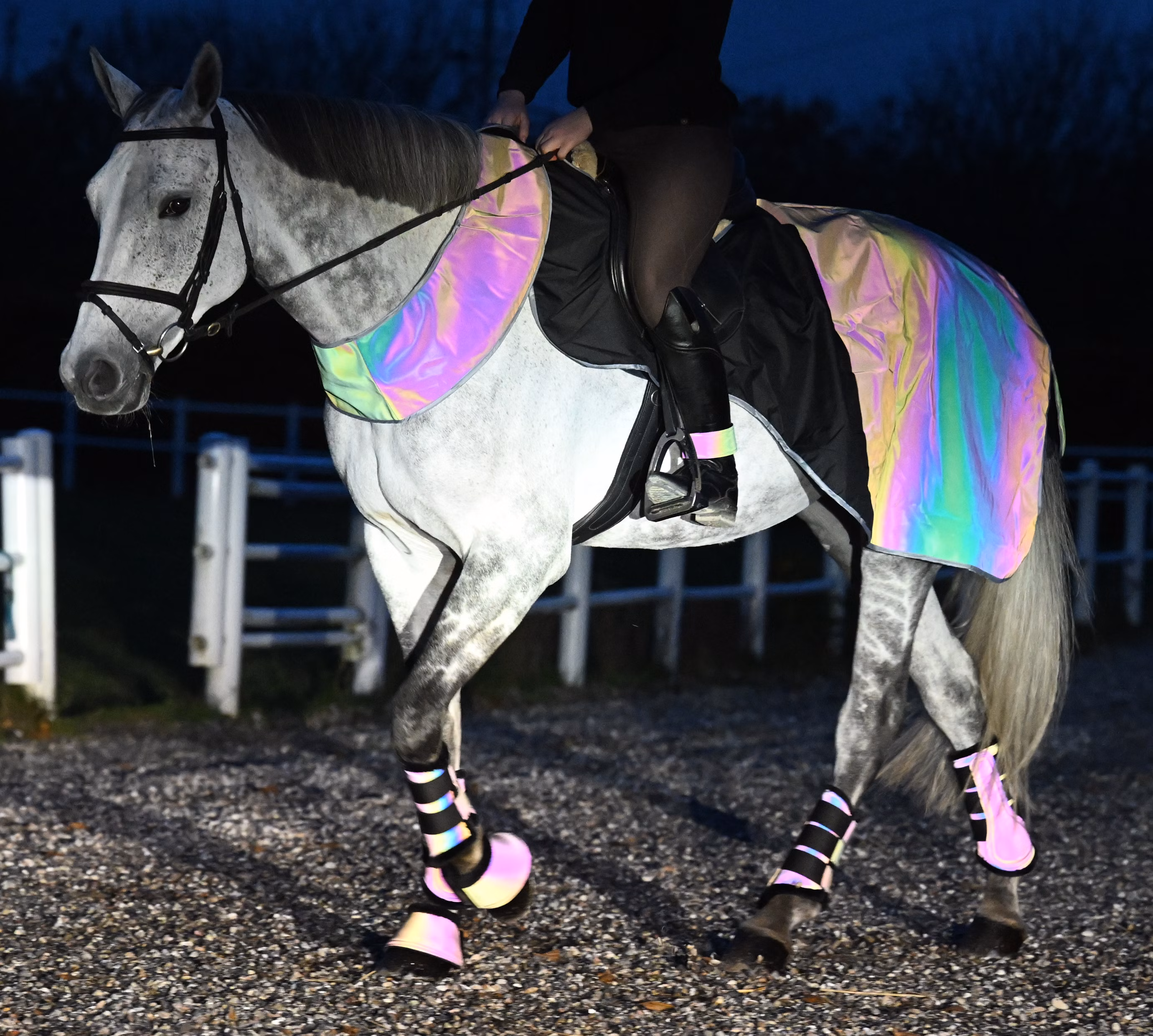 Refleks Ridedekken Rainbow