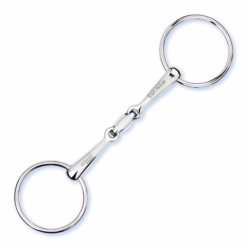 Bitt Stübben Easy-Control Loose Ring Snaffle Tredelt