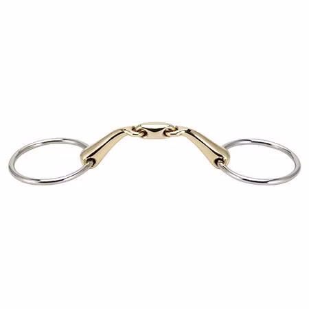 Bitt Stübben Anatomic Loose Ring Snaffle Tredelt