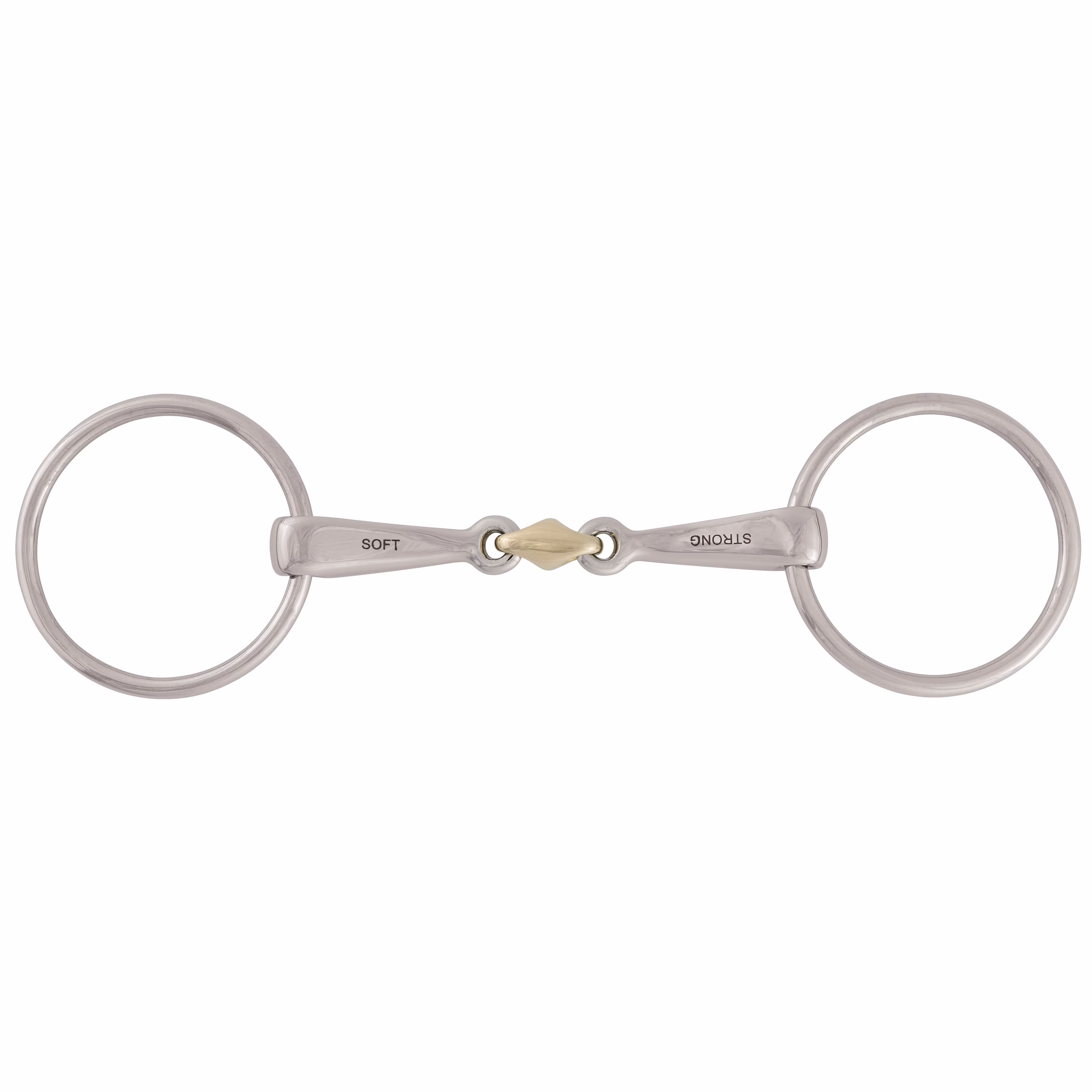 Bitt Stübben 2in1 Loose Ring Snaffle Tredelt