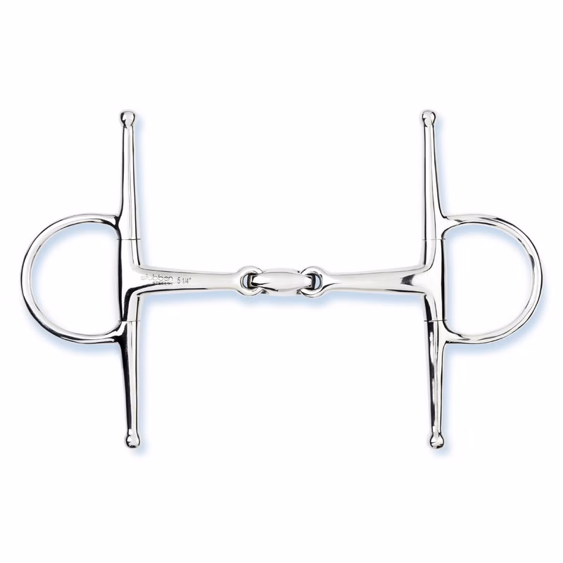 Bitt Stübben Easy-Control Full Cheek Snaffle Tredelt