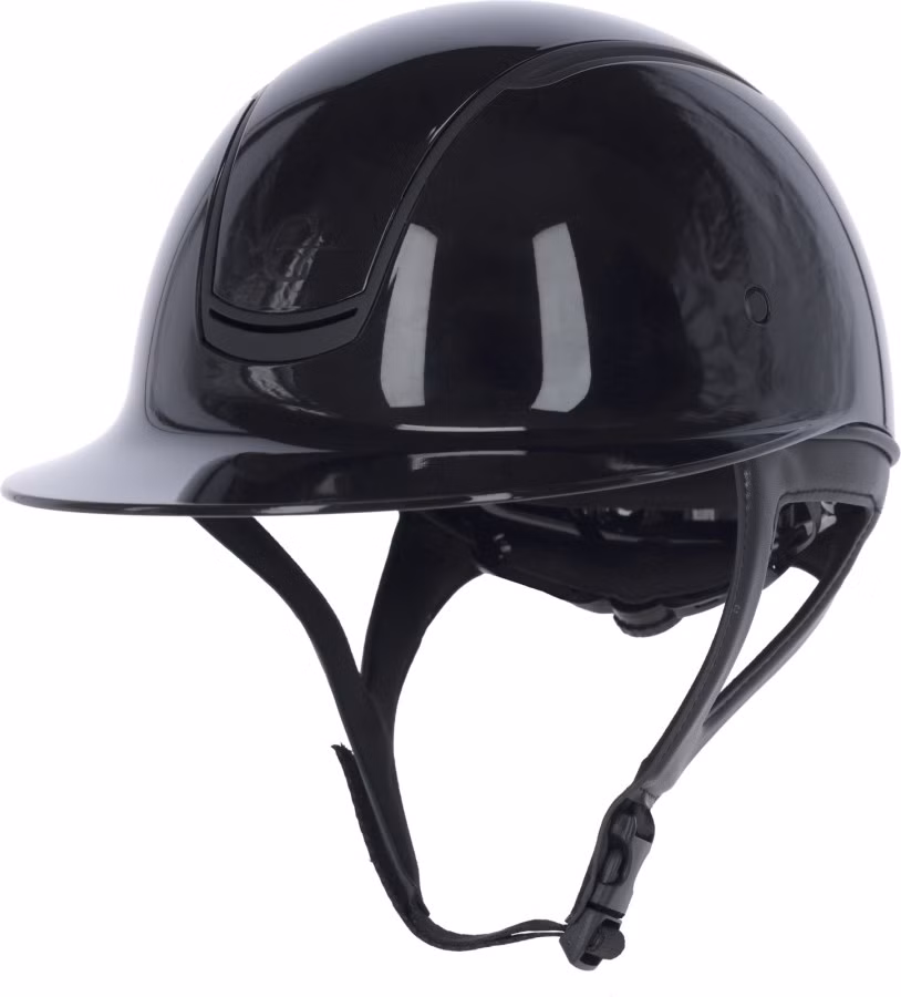 Ridehjelm Eclipse Polo Black Lacquer