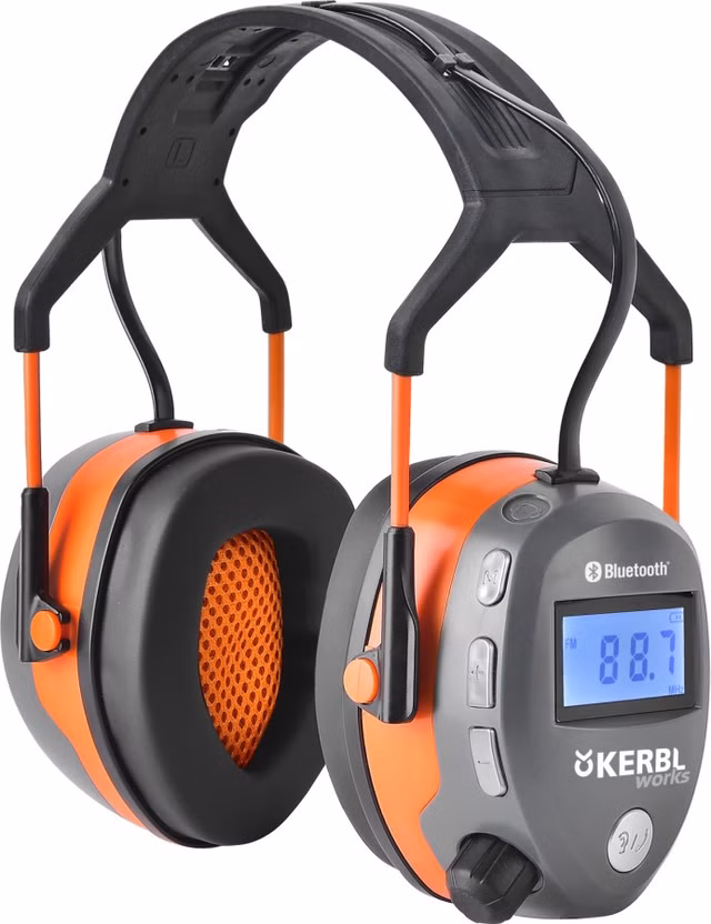 Hørselvern m/Radio og Bluetooth