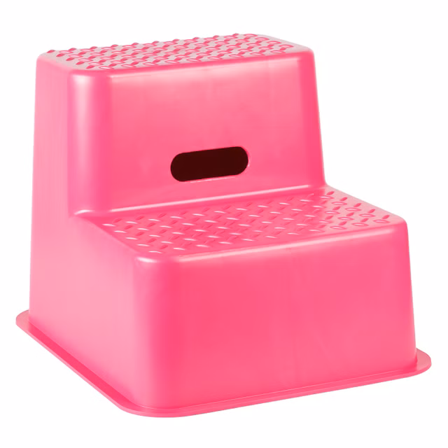 Stigtrinn V-Plast Rosa
