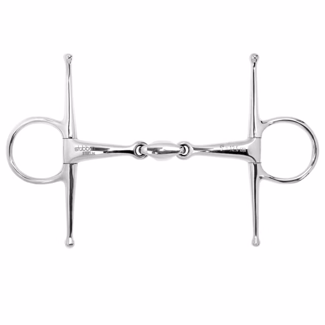 Bitt Stübben Full Cheek Snaffle Tredelt