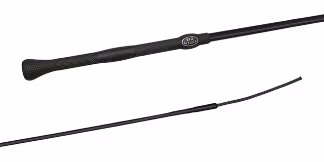 Dressurpisk Fleck EVO-Grip 120cm. Svart