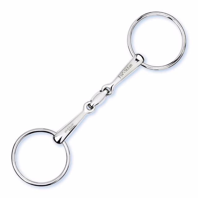Bitt Stübben Easy-Control Loose Ring Snaffle Tredelt