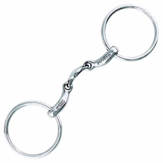 Bitt Stübben Anatomic Loose Ring Snaffle Tredelt