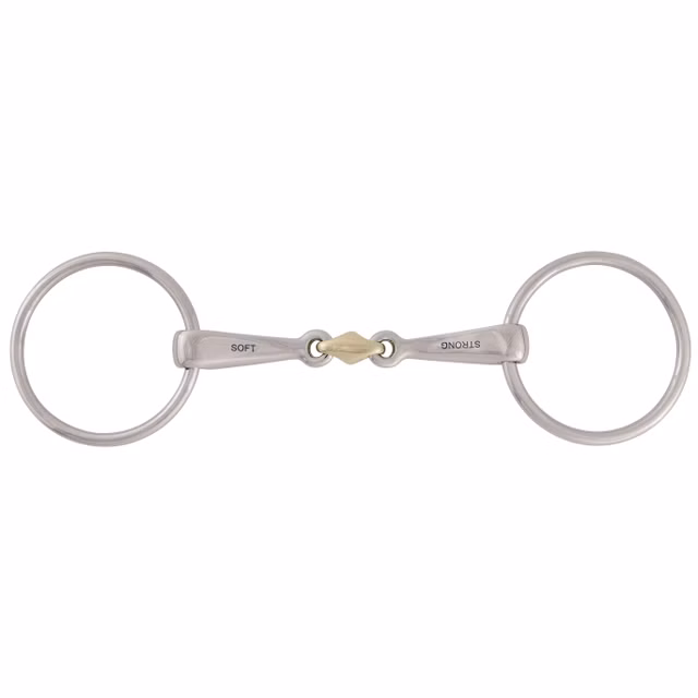 Bitt Stübben 2in1 Loose Ring Snaffle Tredelt