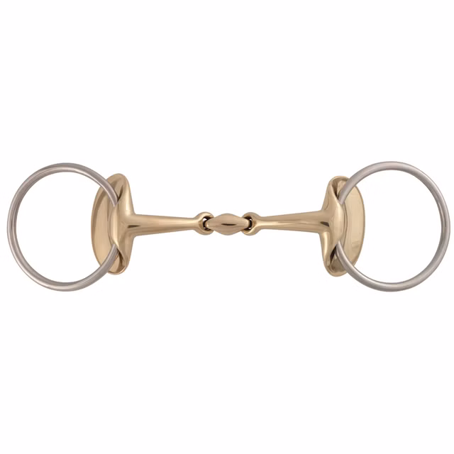 Bitt Stübben Golden Wings Snaffle Tredelt