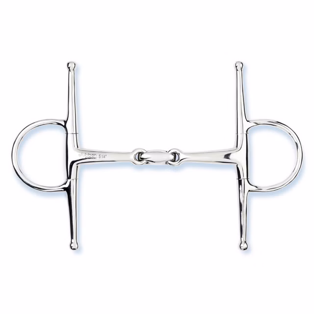 Bitt Stübben Easy-Control Full Cheek Snaffle Tredelt